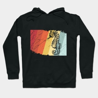 Seahorse retro Hoodie